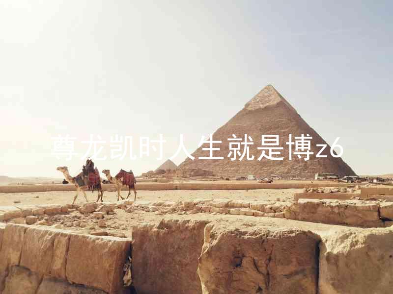 尊龙凯时人生就是博z6